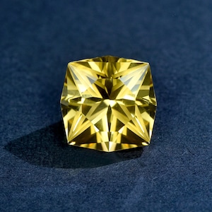Unique Cut Octagonal Yellow Crystal Loose Stone,Faceted Citrine Loose Gemstone,for Jewelry Making