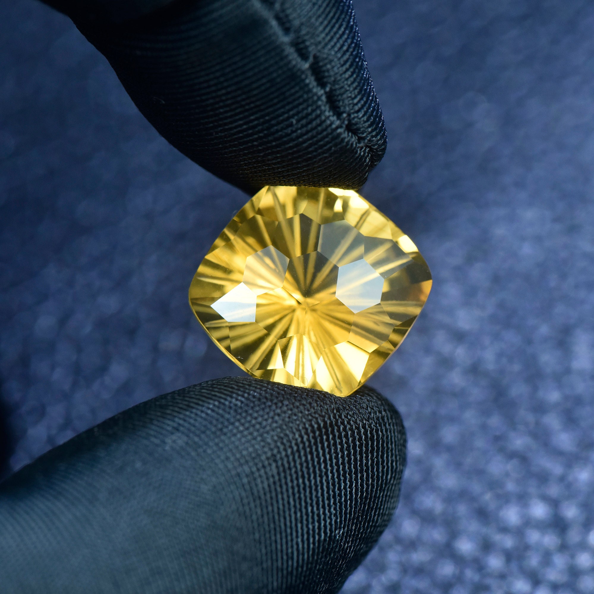 2.95 Carat Yellow Citrine Gemstone | Pear Shape Loose Citrine From