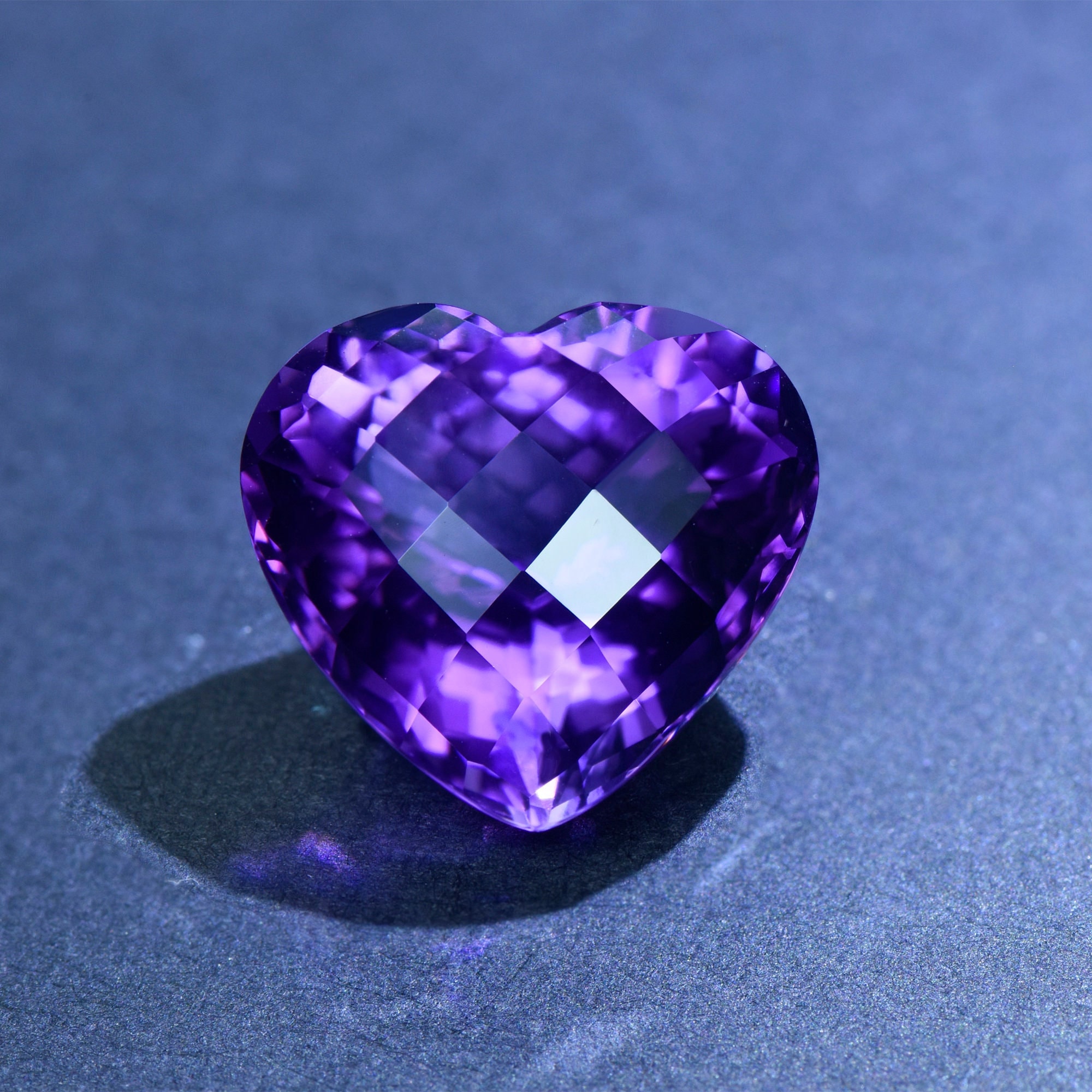 Gemhub Ough Natual Violet Amethyst 500 Ct Lot Of 17 Pcs