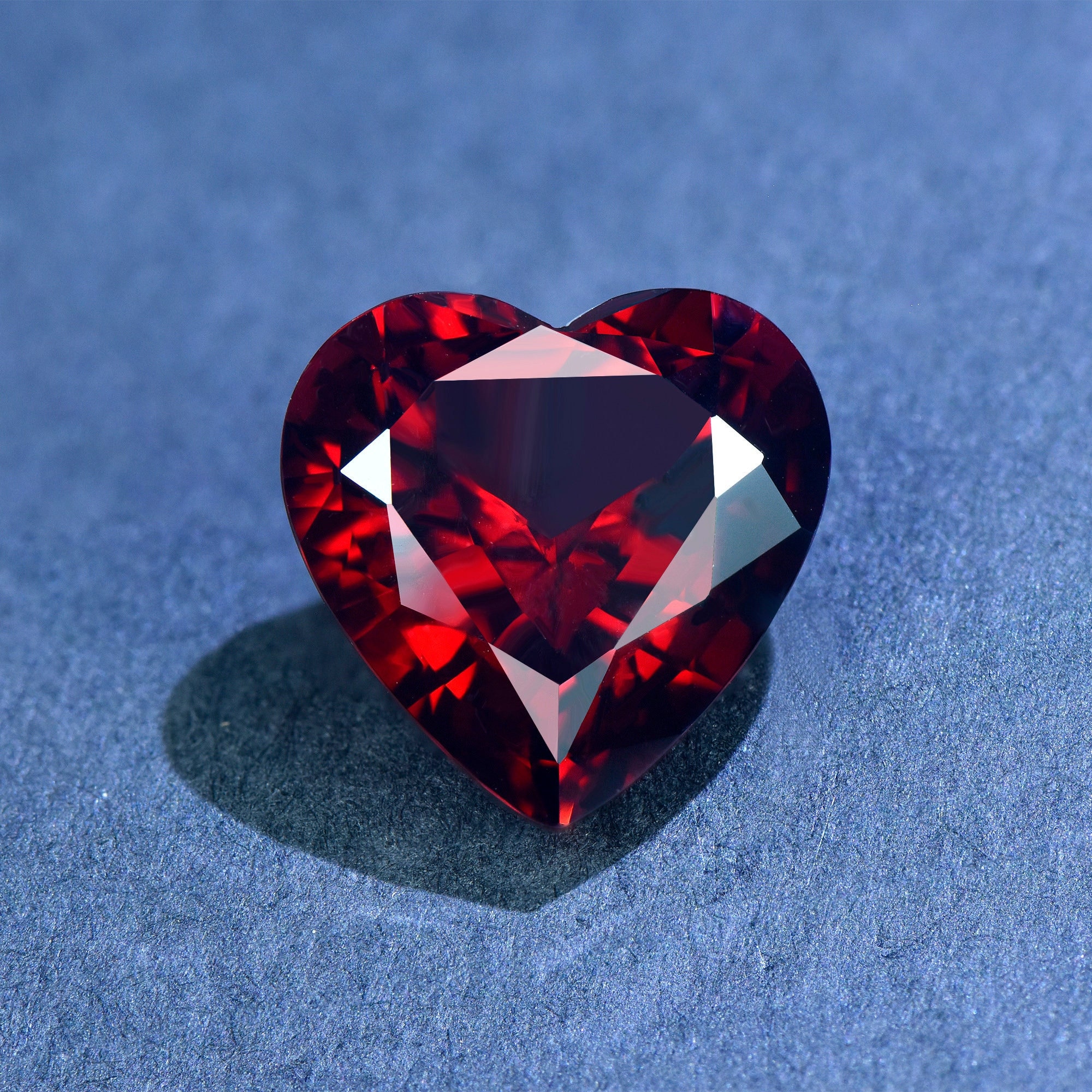 Heart Shape Garnet Loose Stone,natural Red Loose Gemstone,for Jewelry  Making 