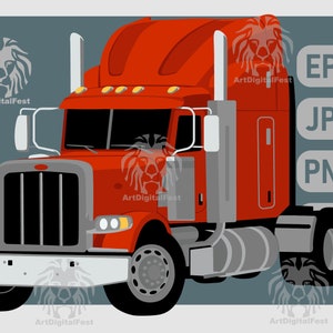 Big Semi Truck Fahrer Trucker Big Rigg svg Ukraine