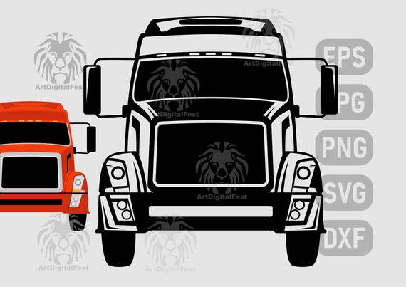 Free Free 199 Semi Truck Front View Svg SVG PNG EPS DXF File