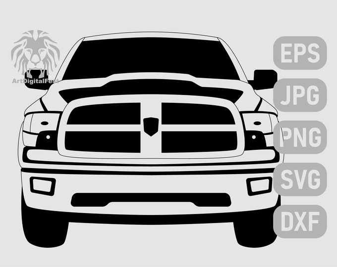 Crossover off Road Car Truck Front View Svg - Etsy