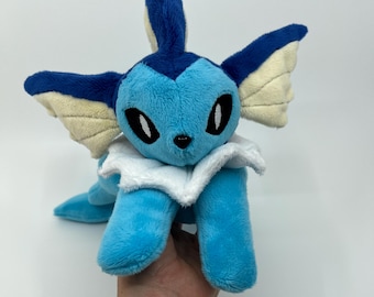 Vaporeon Plush -  Fan Art Plushie