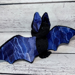 MADE TO ORDER - Lightning Bat - Stuffed Animal Plush Plushie Thunder Storm Thunderstorm Weather