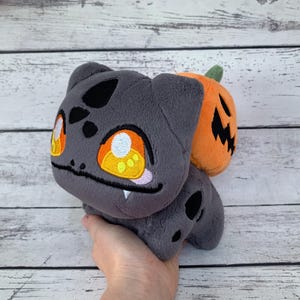 SOFORT LIEFERBAR - Pumpkinsaur Bisasam Plüschtier - Fan Art Plüschtier