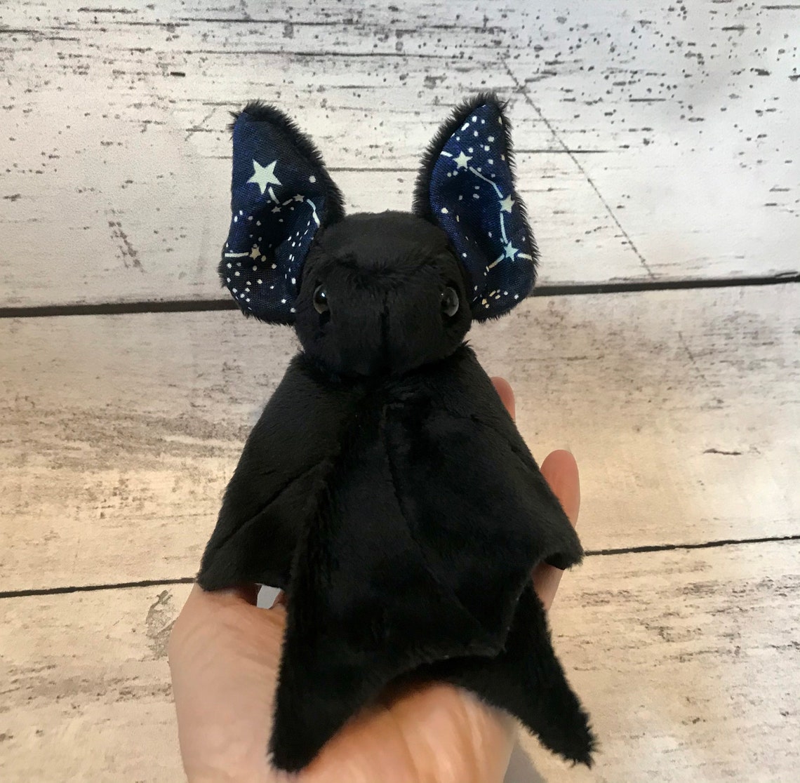 Glow in the Dark Star Constellation Stuffed Animal Plush Bat | Etsy