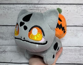 Pelúcia de Halloween do Pumpkinsaur - Arte de Fã
