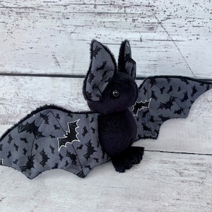 READY TO SHIP - Glow in the Dark Batception - Stuffed Animal Plush Bat Plushie