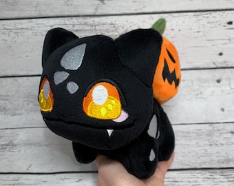 Pelúcia de Halloween do Pumpkinsaur - Arte de Fã