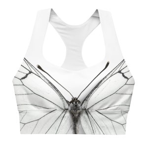 Butterfly Longline Sports Bra