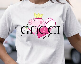 peppa pig gucci shirt etsy