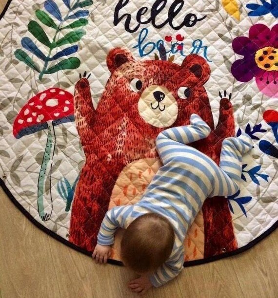 bear playmat