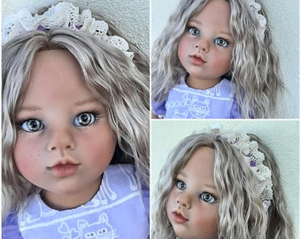 SOLDOUT. Repaint Gotz Hannah repaint doll vinyl collectible doll Paola Reina reborn living doll handmade doll OOAK doll