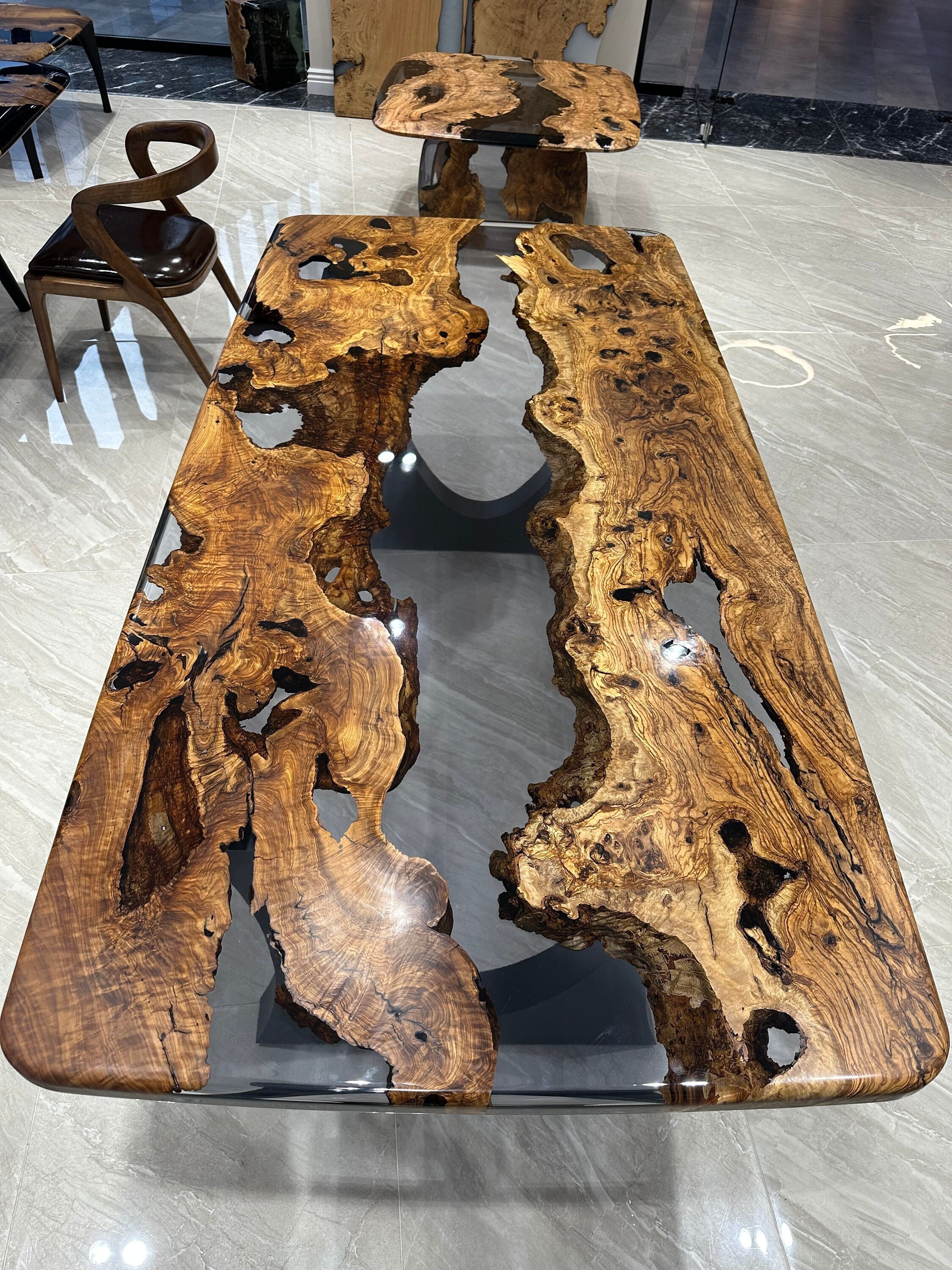 Resin pour table discount
