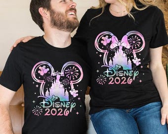 Comfort Colors Disneyland 2026 Shirt, Family Vacation Castle Firework Shirt, Mickey Minnie Magic Kingdom Shirt, Disneyland Family Trip Shirt