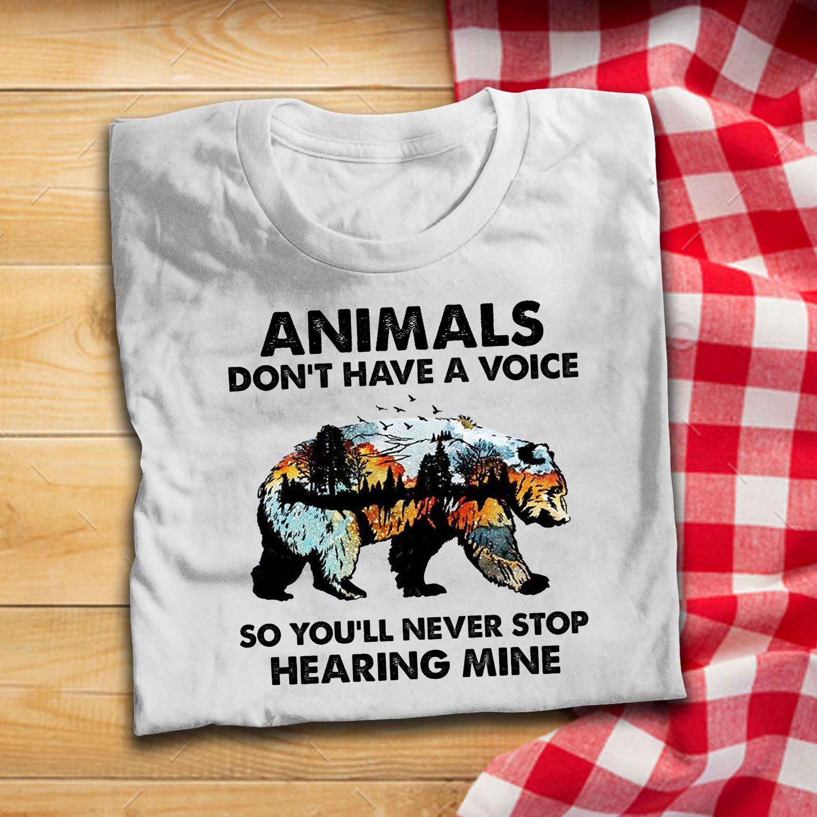 Animals Don't Have A Voice so You'll Never Stop Etsy