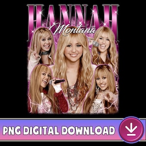 Hannah Montana PNG, Hannah Montana Bootleg Png, Hannah Montana Homage Png, Disneyland Channel Girl Trip Png, Magic Kingdom, Digital Download