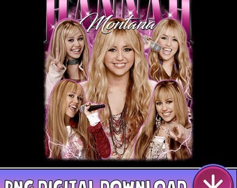 Hannah Montana PNG, Hannah Montana Bootleg Png, Hannah Montana Homage Png, Disneyland Channel Girl Trip Png, Magic Kingdom, Digital Download