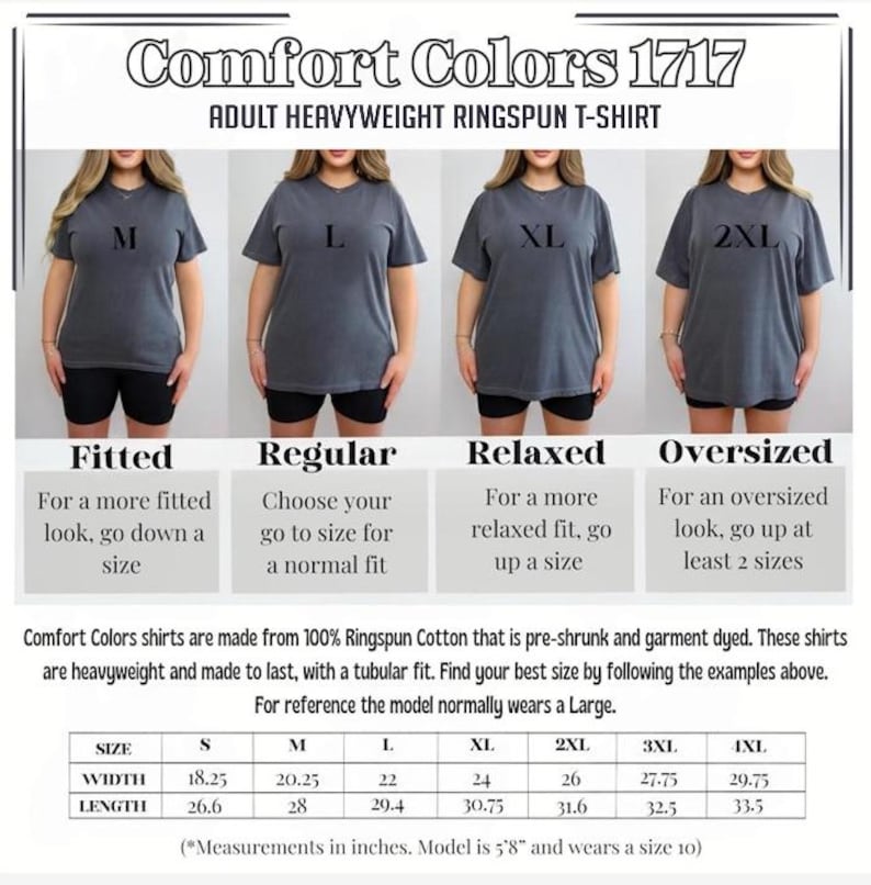 a women's t - shirt with the measurements for it