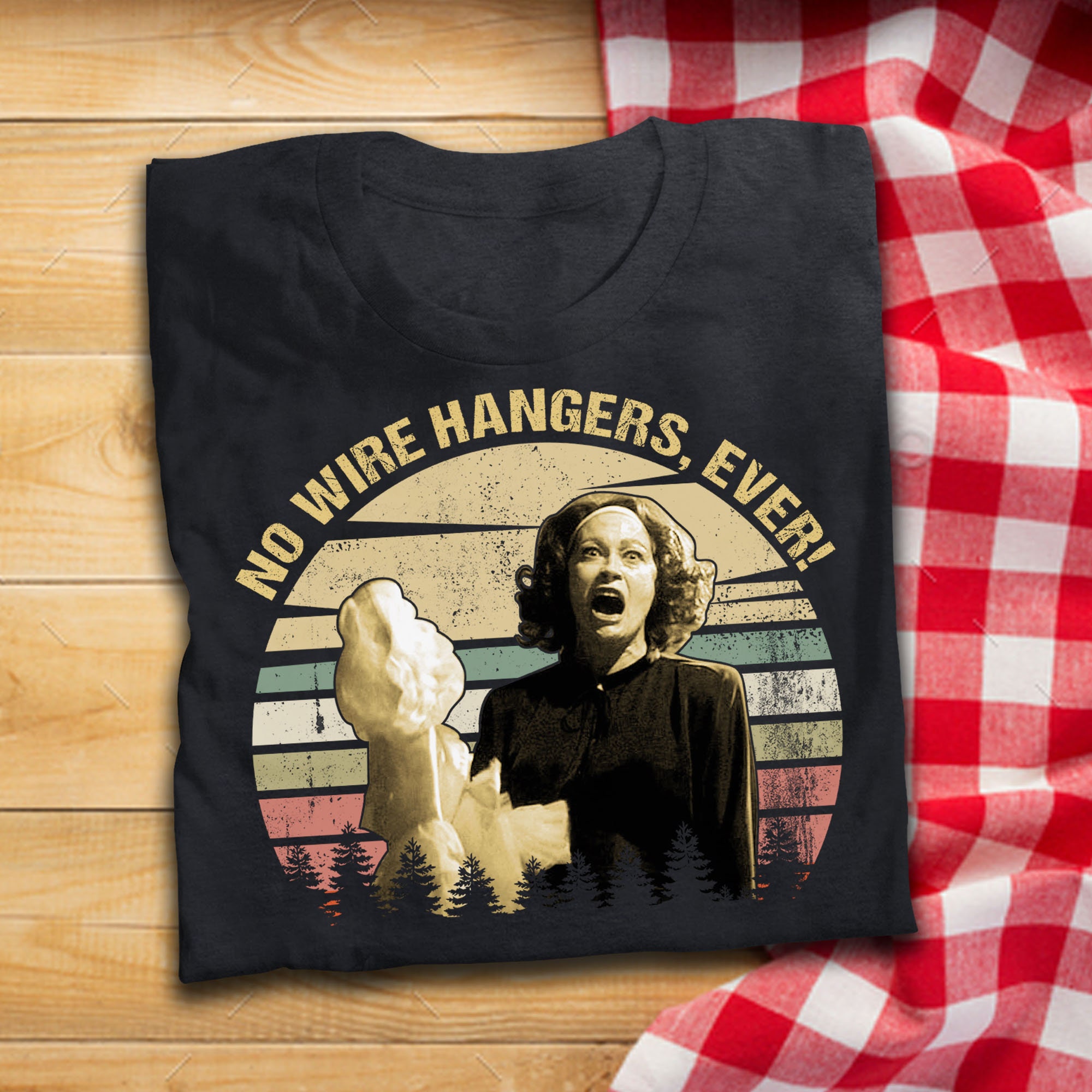 No Wire Hangers Ever Vintage T Shirt Etsy