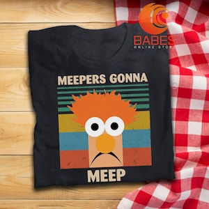 Beaker Muppet Meepers Gonna Meep Vintage T Shirt