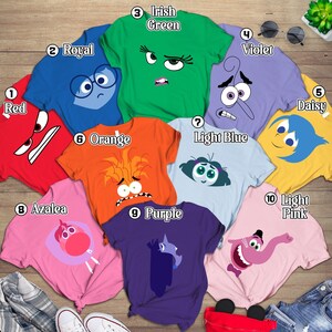 Inside Out Emotions Shirts, It's Okay to Feel All the Feels Shirts ...