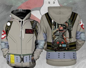 Custom Gearhumans Ghostbusters All Over Print Hoodie, Ghostbusters Halloween Costume Shirt, Ghostbusters 1984 Shirt, Family Christmas Shirt