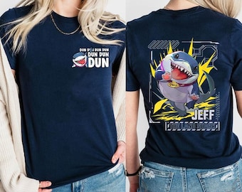 Jeff The Land Shark Dun Dun Dun Shirt, Superhero Jeff The Land Shark Shirt, Jeff Shark Avengers Rivals Shirt, Superhero Rivals Vintage Shirt