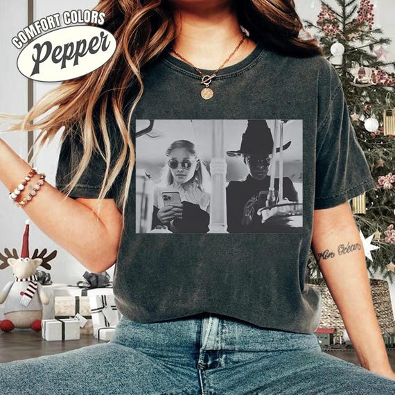 Comfort Colors Wicked Movie Retro Photo Shirt, Wicked Musical Tee, Elphaba And Glinda, Glinda The Good, The Wicked Witch, Wizard Movie Shirt