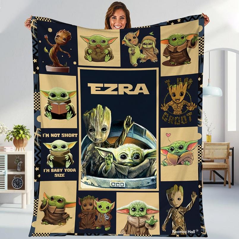 Groot fleece blanket hotsell