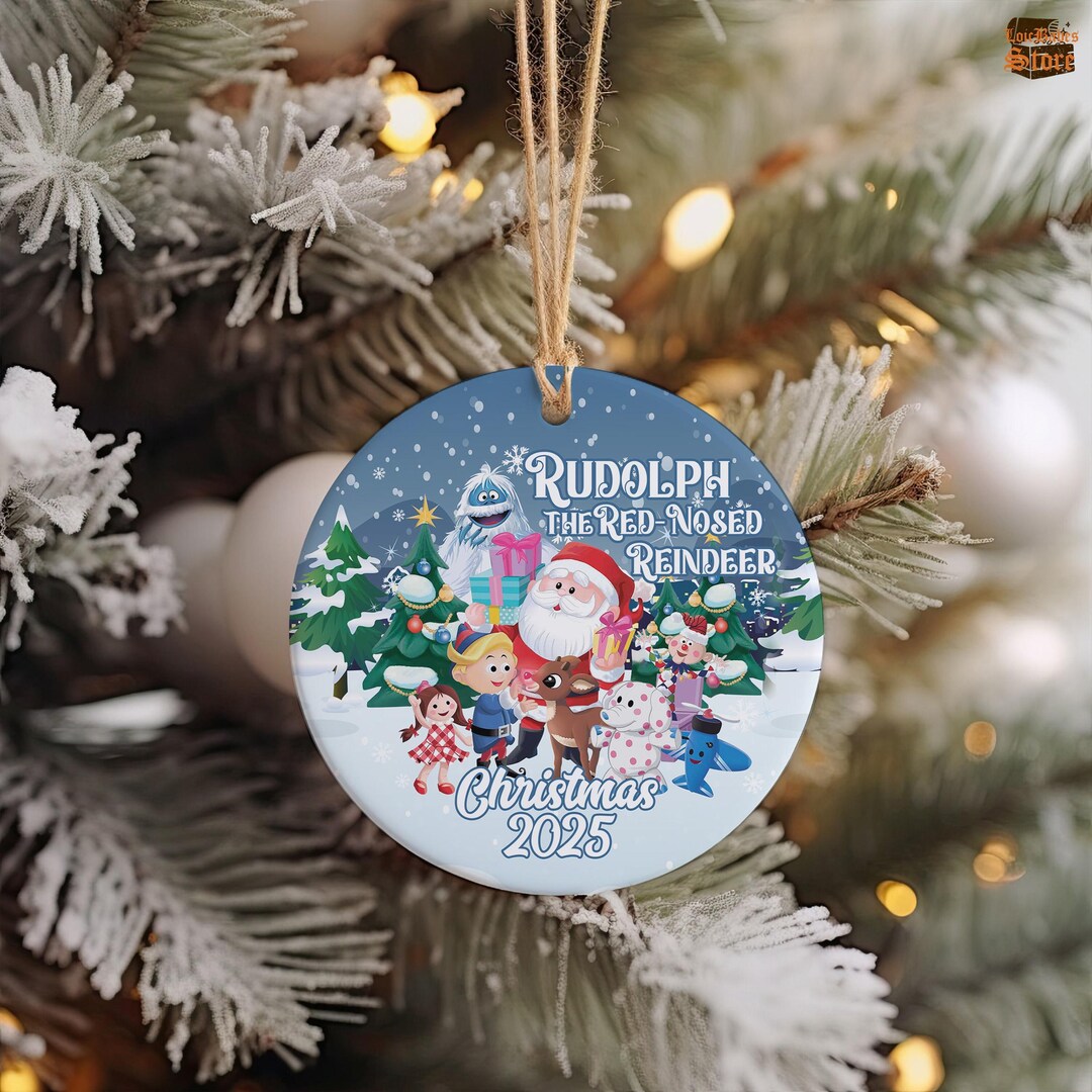 Xmas Tree From Rudolph Rudolph the Red Nosed Reindeer Christmas Ornament, Rudolph and Friends ...