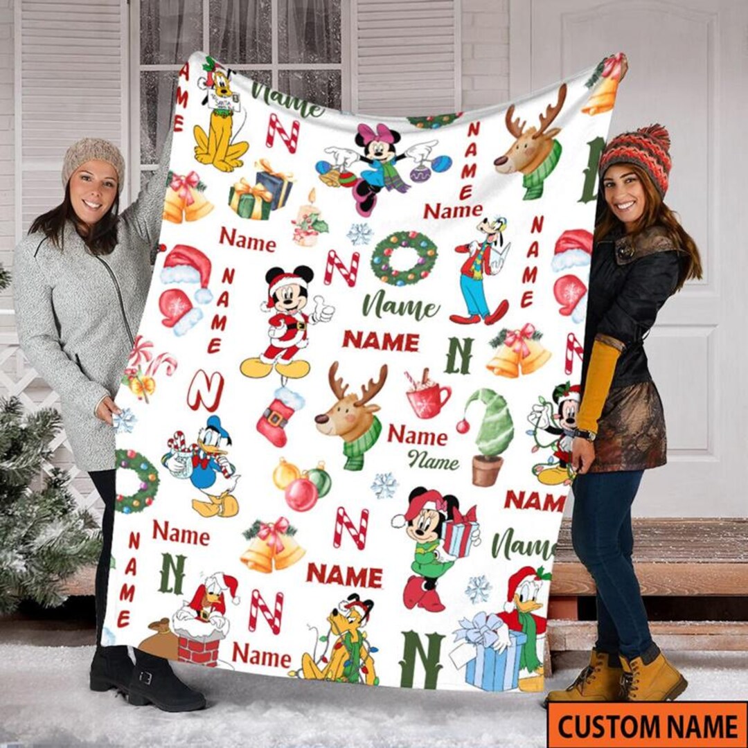 Mickey Mouse Christmas Blanketnull