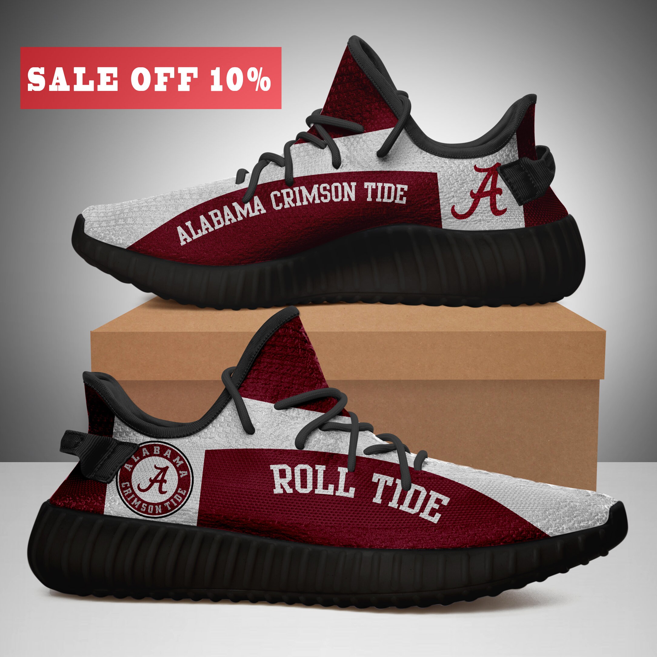 alabama crimson tide tennis shoes