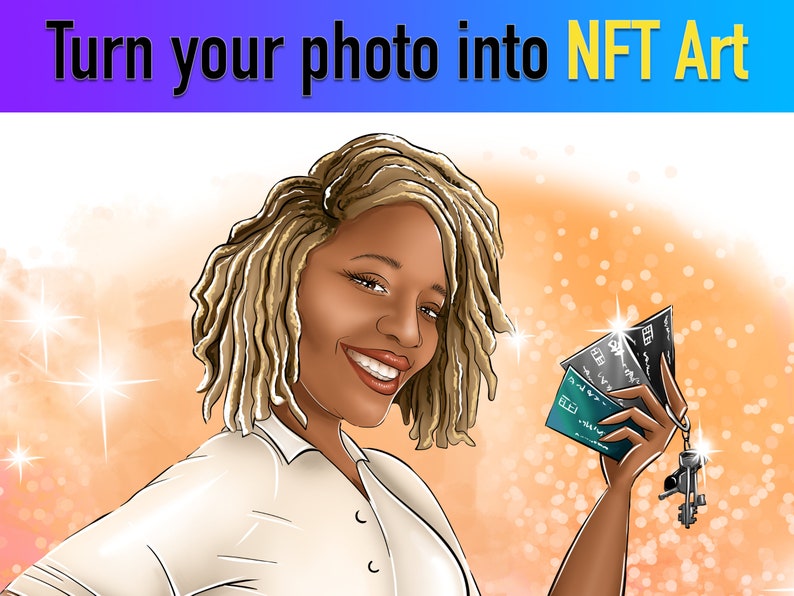 Turn Your Photo Into NFT Art Digital File Etsy