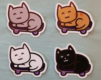 Cat Mom Gift Cute Cat Sticker Cat Lover Gift Tabby Cat Cuddly Cat Sticker Cat Dad Sleepy Cat Sticker Cute Cat Gift Cat Art Sticker