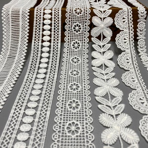 Lace Trim, Bobbin Lace,Venice Lace Guipure,Border Decoration By Meters
