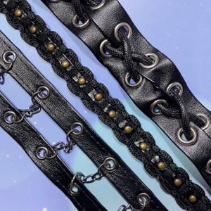 PU Leather Cross Square Braided Tapes Lace Trim Ribbon,Sewing Trims By Meters