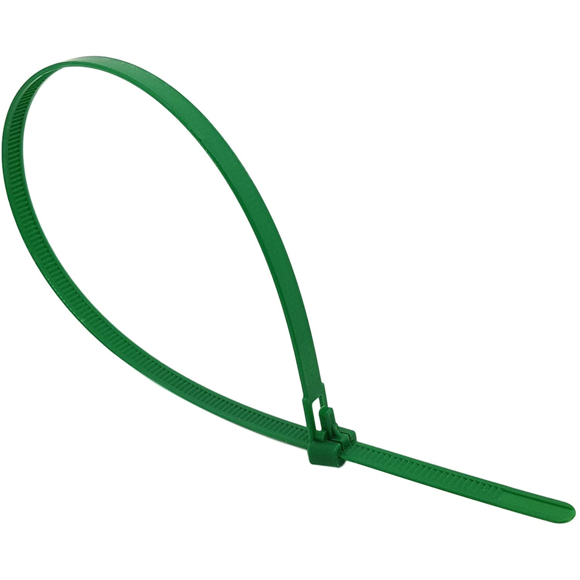 Pack of 100 Green Cable Ties 100mm x 2.5mm 4 Premium Etsy