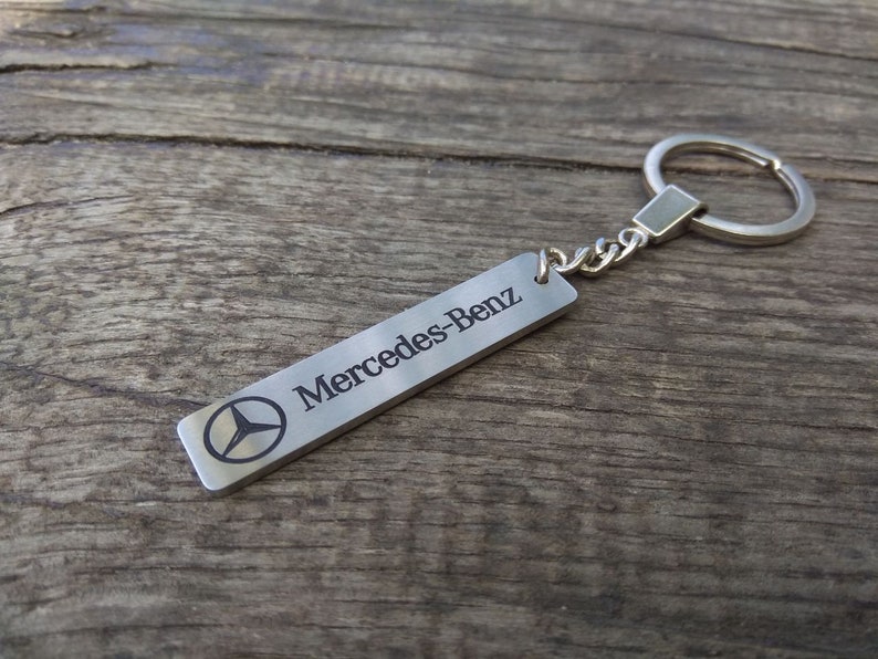 Keychain for car-Stainless steel-Laser engraving-Souvenir for Dad-Mom-Husband-Wife-Boyfriend-Girl-Personalized gift-Exclusive-Trinket