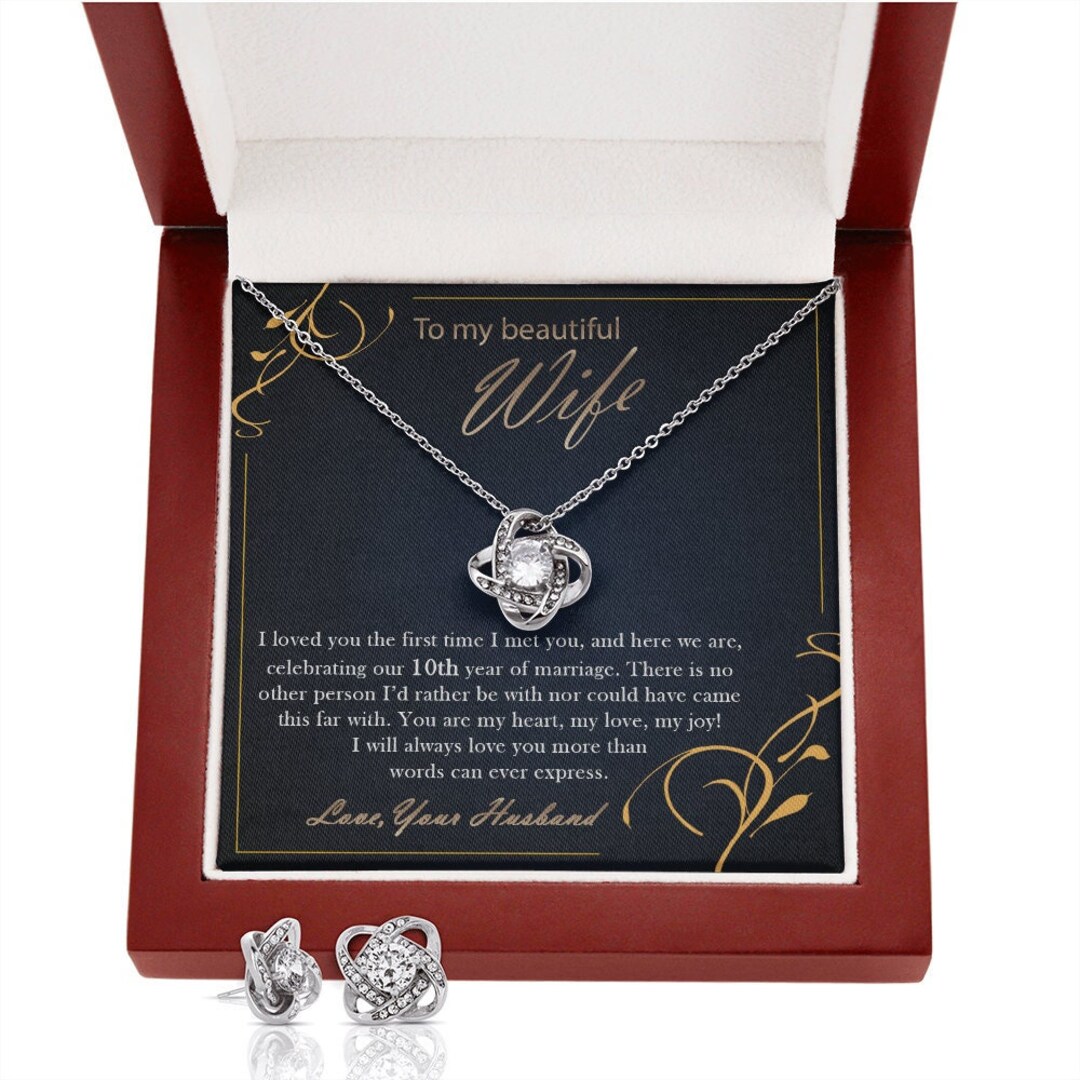 10th Anniversary Gifts 10 Wedding Anniversary Gift for Wife Etsy