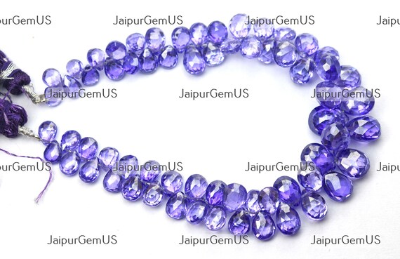 Perles en pierre naturelle en Quartz Fraise à facettes en 4 mm – Les
