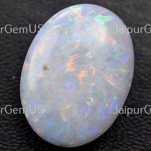 10.70 Carat, Finest Quality, Natural Australian Doublet Opal Oval Fancy Smooth Cabochon, 13.40x17.80mm Approx (Opal-045)