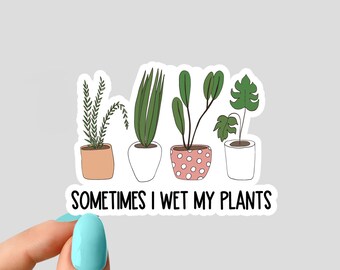 Succulent Laptop Sticker