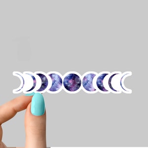 Vibrant Moon Stickers: 46 Piece Set ☾ – TrippingJournal