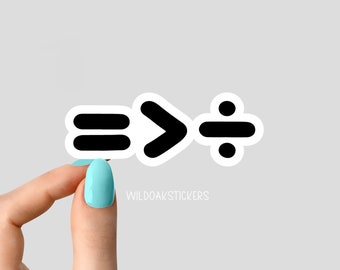 equality is greater than division sticker, equality diversity stickers, water bottle decals, diversity hearts stickers, love stickers