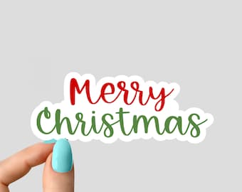 merry Christmas stickers, Christmas family funny laptop stickers, happy holidays stickers, merry xmas laptop decals, Christmas decal
