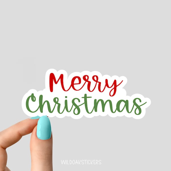 merry Christmas stickers, Christmas family funny laptop stickers, happy holidays stickers, merry xmas laptop decals, Christmas decal