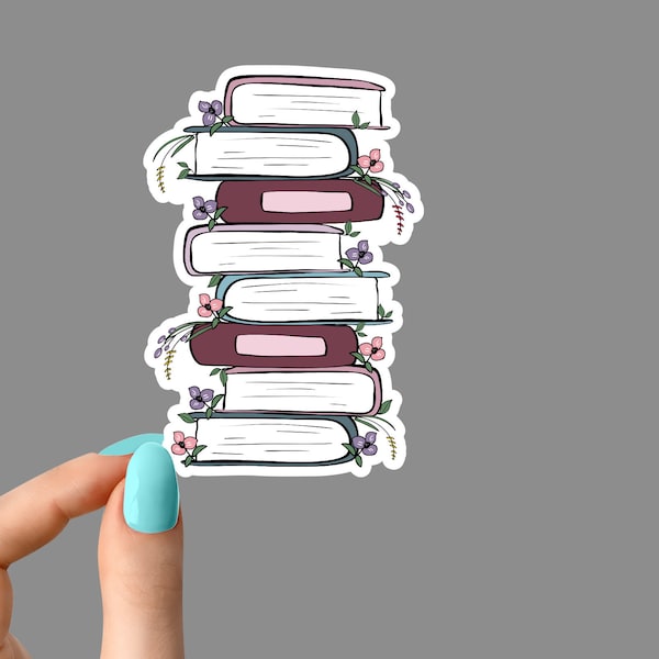 Book Stickers Etsy