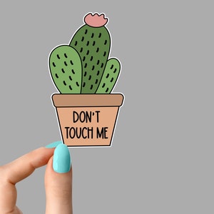 Sticker plante cactus